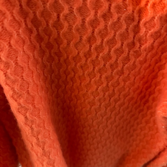 Vibrant and comfy orange sweater, size 6 girls, Janie&Jack - Picture 2 of 6